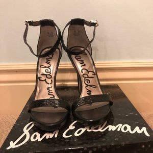 Sam Edelman “Eleanor” Black Heels